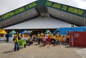São João no Parque do Povo gera cerca de 160 toneladas de lixo em 31 dias de festa