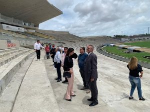 Arquibancada do Almeidão é interditada após acidente com torcedor