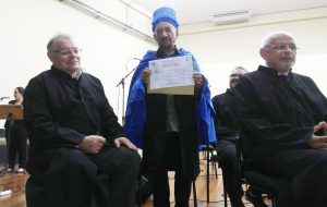 Sambista Zé Katimba recebe título de Doutor Honoris Causa da UFPB