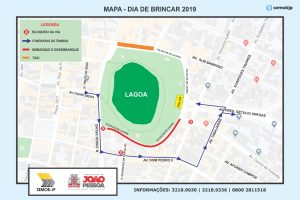 Semob modifica trânsito no entorno da Lagoa para Dia das Crianças