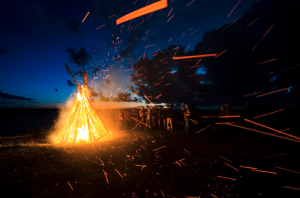 A fogueira não está queimando: mas junho é campeão no número de queimaduras