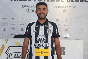 Liniker chega ao Treze sabendo da responsabilidade de vestir a camisa do Galo no pré-Nordestão