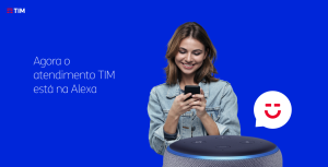 TIM fará atendimentos pela Alexa