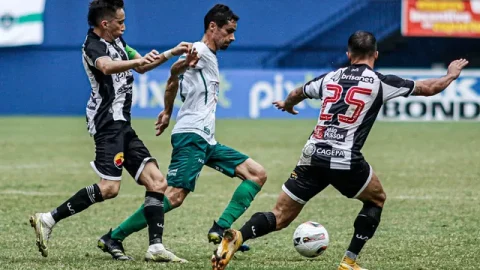 Botafogo-PB cria chances, mas fica apenas no empate contra o Manaus, pela Série C