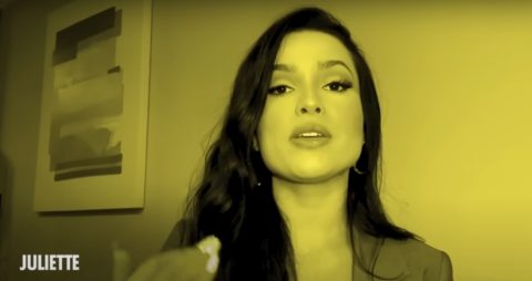 Juliette participa de leitura de carta pela democracia com artistas de todo o Brasil