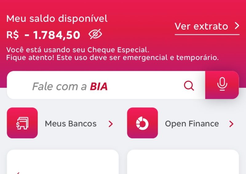 Clientes do Bradesco reclamam de erro em aplicativo que reduz ou negativa saldo bancário