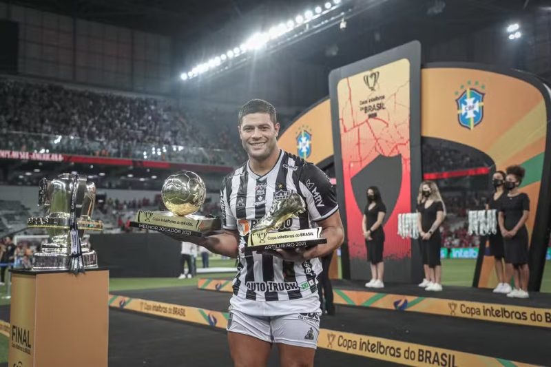 Ídolo do Atlético-MG, Hulk vibra com 100º gol e diz: “Minha ligação com o Galo é forte”