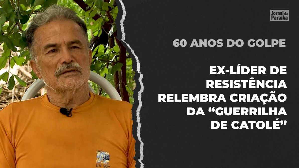 Ubiratan Cortez relembra resistência da ‘Guerrilha de Catolé’